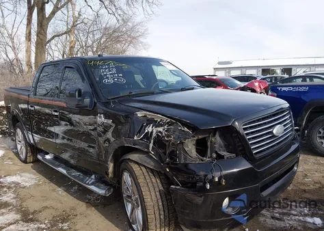 2008 Ford F-150 Harley-Davidson/Limited из США, поврежденный, VIN 1FTRW14598FC07870